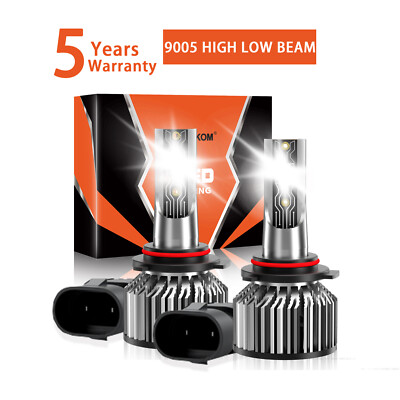 For Hyundai Santa Fe 2022-2022 2x Car Front LED Headlight Bulb High&Low Beam Kit