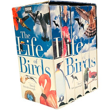 The Life Of Birds VHS Set 1998 Narrated By David Attenborough - BBC Video