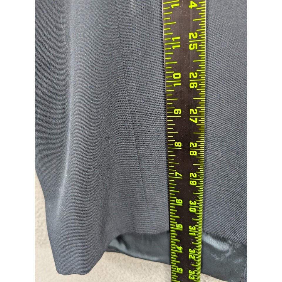 Joseph Abboud Wool Blazer Sport Coat Jacket Men's Size 44 Navy Blue ...