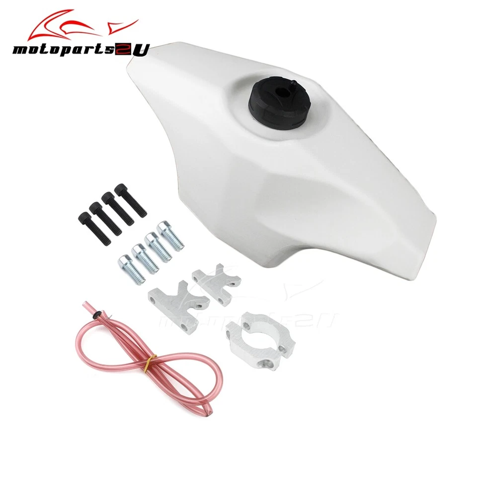 0.6 Gal Front Auxiliary Petro Fuel Tank For 7/8'' 1-1/8'' Handlebar Dirt Bike - Image 2 of 4