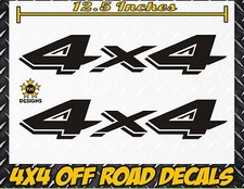 4x4 Decals Set Matte Black For Dodge Dakota Ram Sticker Set Of 2 Matte Black 4x4 Decals Set Matte Black For Dodge Dakota Ram Sticker Set Of 2 Matte Black
