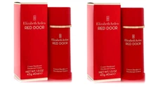 2 Pcs of Red Door Perfume Cream Deodorant by Elizabeth Arden 1.5 oz Each Women