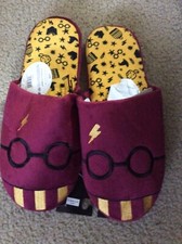 New Bioworld harry potter slippers large/extra large X/XL