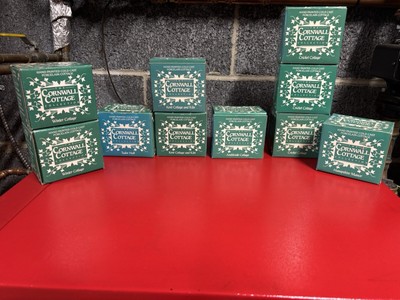Lot Of 6 Cornwall Cottage Complete Set. + 4 Extra