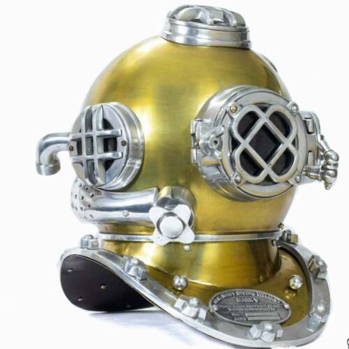 Deep Sea Diving Helmet US Navy mark V Marine Scuba Divers Diving Helmet - Picture 1 of 3
