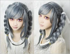 Danganronpa Dangan-Ronpa Peko Pekoyama Beautiful Hair Fashion Cosplay Party Wig