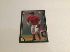 2015 Bowman Jantzen Witte # BP57 1st Bowman Card Green /99 