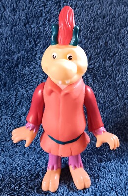 Vtg 1986 Alchemy World of Teddy Ruxpin Grunge  Action Figure 4'' Toy