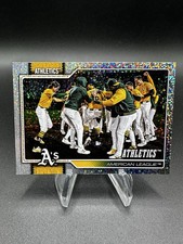 2026 Topps Series 1 Baseball Celebration Confetti Athletics #304 Foil 🎉