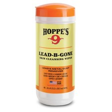 2PK Hoppe's LBG40 Lead-B-Gone Skin Cleansing Wipes Package of 40