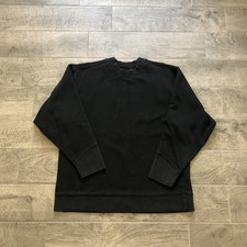 Vintage Nike Air Jordan Pullover Sweater Crewneck Black Sweatshirt Mens Size L