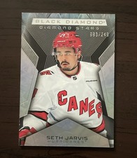 Seth Jarvis 2025-26 Upper Deck Black Diamond Stars 83/249 - Hurricanes
