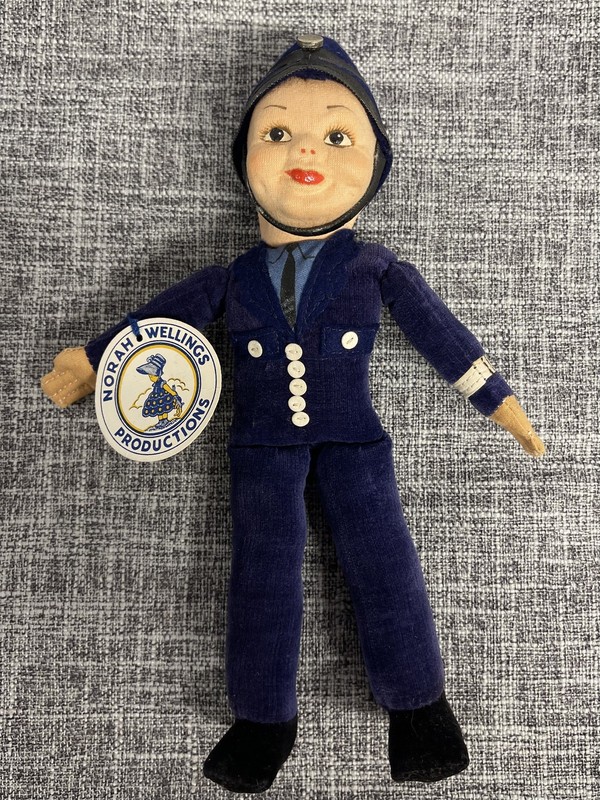 vintage norah wellings doll cloth london policeman