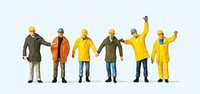 Preiser 10423 H0 Figuren Arbeiter Mit Schutzkleidung 1:87 In Ovp
