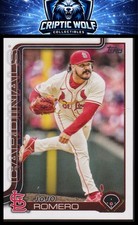 2025 Topps Update #US346 JoJo Romero St. Louis Cardinals