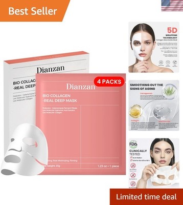 Korean Overnight -Collagen Mask, Deep Moisturizing, Firming, Glowing Glass Sk...