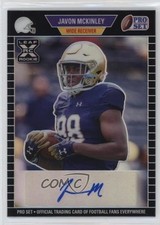 2021 Leaf Pro Set Metal 1989 Black Rainbow 24/30 Javon McKinley Auto 0nr3