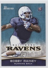 2012 Bowman Bobby Rainey (Right Hand Off Card) #163 Rookie RC 5v6. rookie card picture
