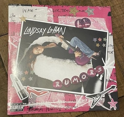SEALED Lindsay Lohan Rumors Back to Me 7  Pink Singles Day Vinyl  