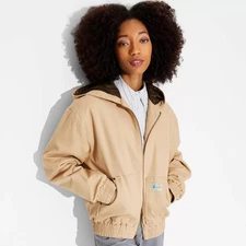 Women's Hooded Canvas Jacket - Wild Fable