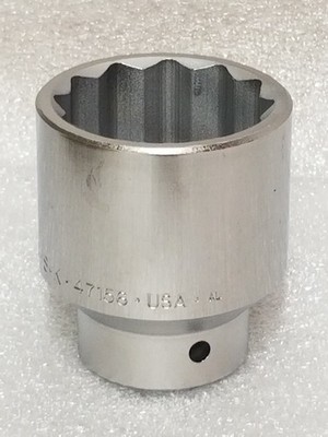 S-K 47156 Standard Socket 3/4'' Drive 12-Pt 1-3/4 inch SuperKrome Made in USA