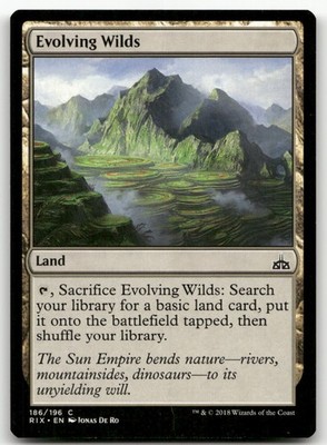 Evolving Wilds #186 (NM) Rivals of Ixalan RIX Magic MTG