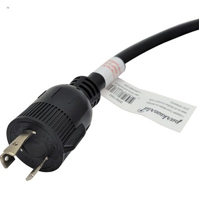 886160 Splitter for PDU, 30 AMP Y Adapter Cord 3-Prong Twist Lock L6-30 Male ...