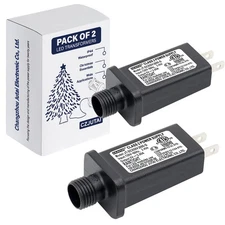 2 Pcs of 5V 2A 10W CZJUTAI JT-DC050V2000 IP44 Low Voltage LED Driver Plug Sx