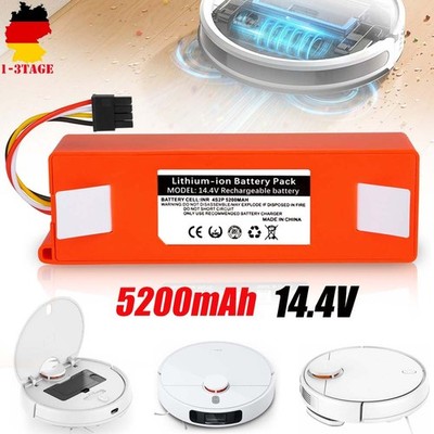 5200mAh Akku für Xiaomi Mijia Roborock S50 S51 T60 T61 T65 Millet Sweeper Vacuum