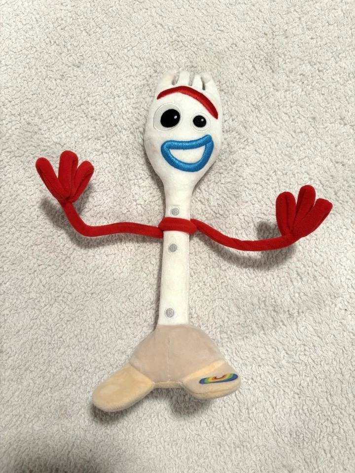 Linda Bonnie de Peluche Suave Forky Toy Story 4 Disney Store Flexible *Sin Etiqueta Tush* Foto 3 de 4