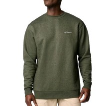 Columbia Men's Crewneck Sweatshirt Pullover Green Scape Heather Size: Large, NWT