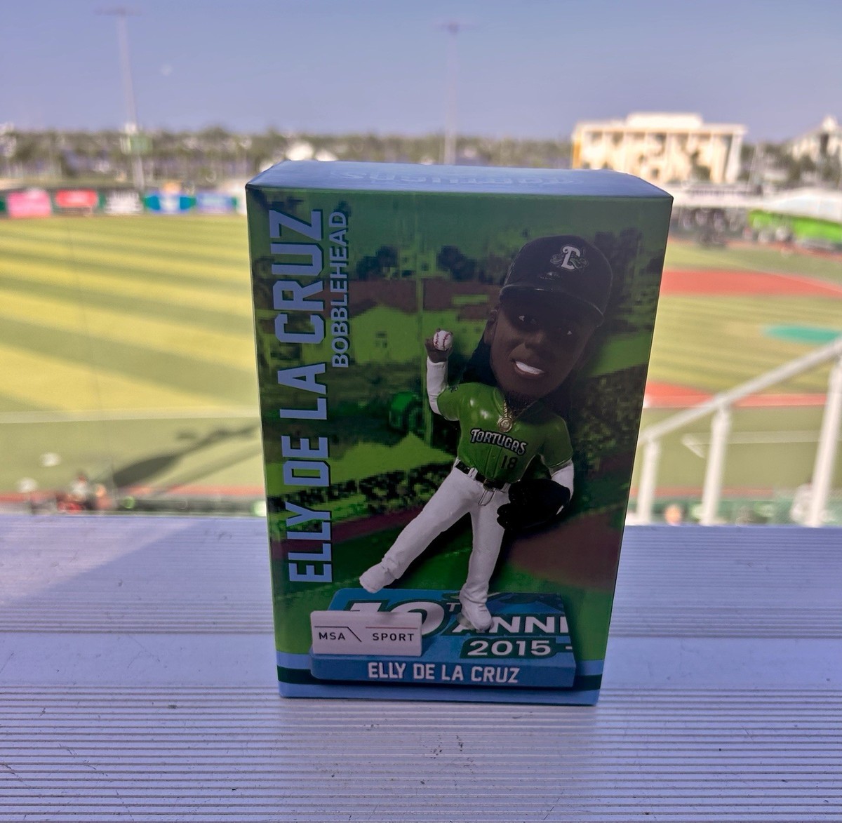 2025 Daytona Tortugas ELLY DE LA CRUZ Bobblehead SGA 5/5/25
