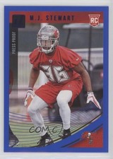 2018 Panini Donruss Rookie Press Proof Blue MJ Stewart #371 0w8