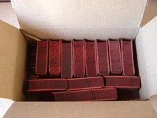 1400 Pieces - Signode 5/8" Nestack Steel Strapping Banding SEALS, single notch