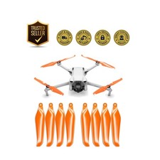 Orange Stealth Propellers 4-Pack for DJI Mini 3  Lito 1/X1 - Enhanced Flight