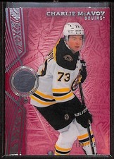 2025-26 Upper Deck Ice Red Base Charlie McAvoy /199