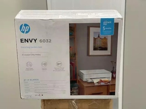 HP ENVY 6032 All in One Colour WiFi Double Sided Inkjet Printer - Picture 2 of 2
