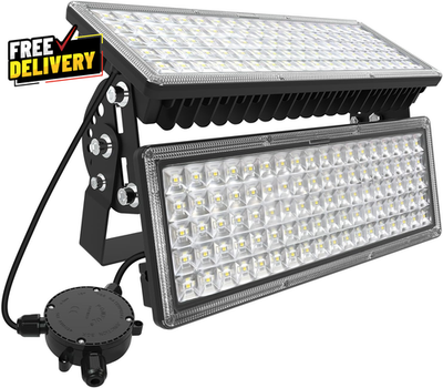 #ad 200W LED Flood Light Outdoor 28000LM Stadium Lights 6500K Daylight White Arena.. $111.02