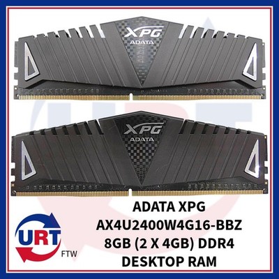 ADATA AX4U2400W4G16-BBZ 8GB (2 X 4GB) DDR4 DESKTOP RAM #148451# | eBay