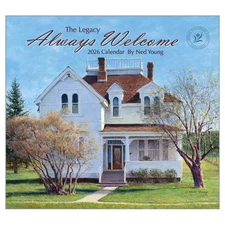 Legacy Publishing Group,  Always Welcome by Ned Young 2026 Wall Calendar, 13.38'