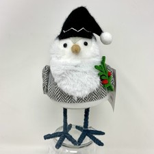 Wondershop Christmas Bird Iskall Featherly Friends Beard Black Gray Target 2022