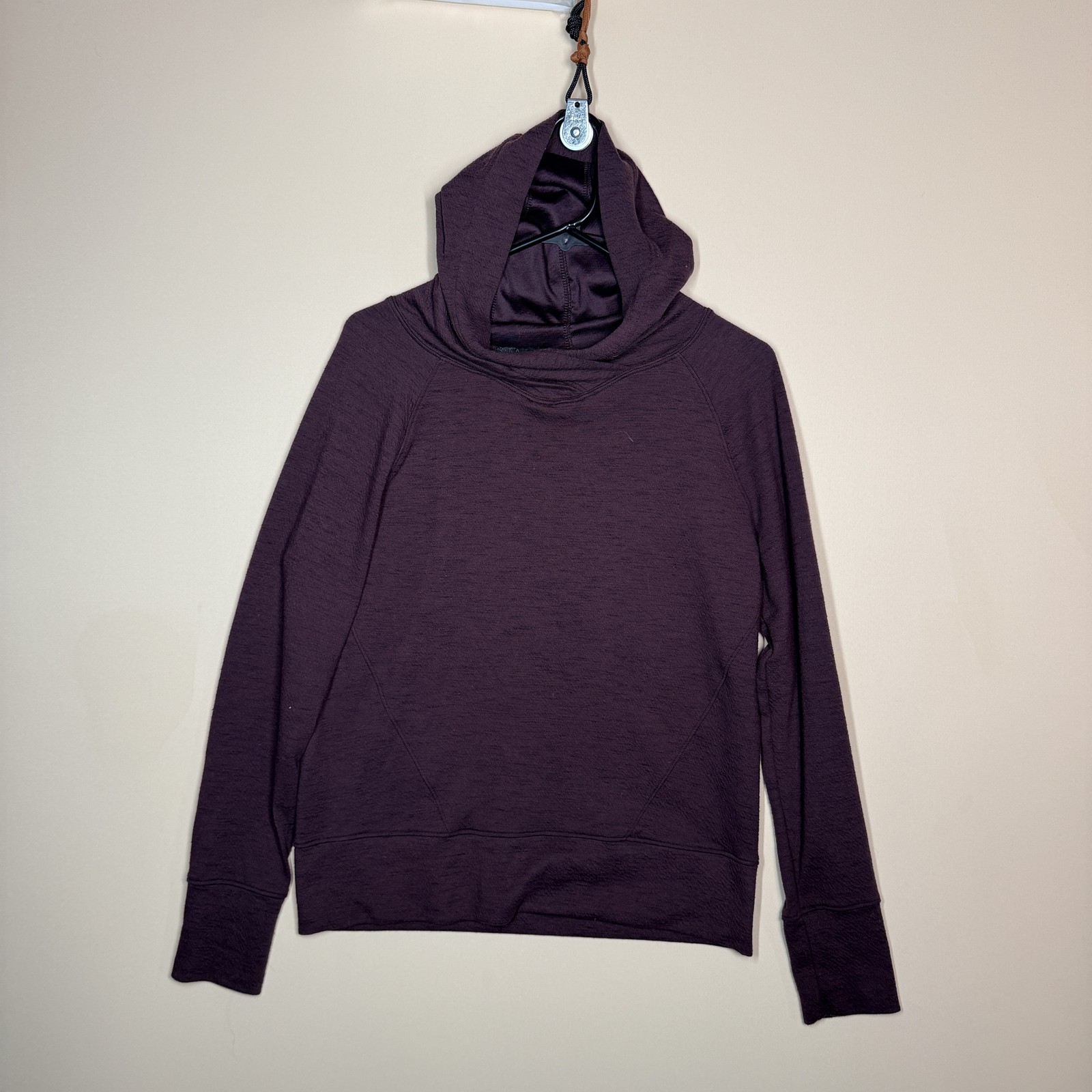 pRana Stretch Performance Hoodie Hoody Pullover Red Men's Size Small S
