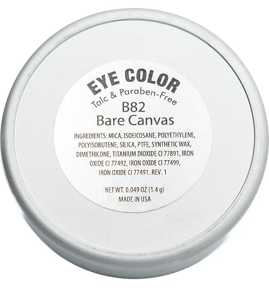 Bare Canvas Beige Neutral Naked Bare Matte Pressed Powder Single Eyeshadow - USA - Image 3 of 4