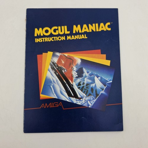 Atari 2600 Mogul Maniac Manual Only by Amiga #0163 - Excellent Condition 