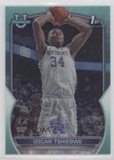 2022-23 Bowman U Chrome Aqua Refractor 274/299 Oscar Tshiebwe #74 1u6