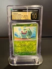 Pokemon Bulbasaur #001/165 Scarlet & Violet 151 Reverse Holo CGC 10 Pristine