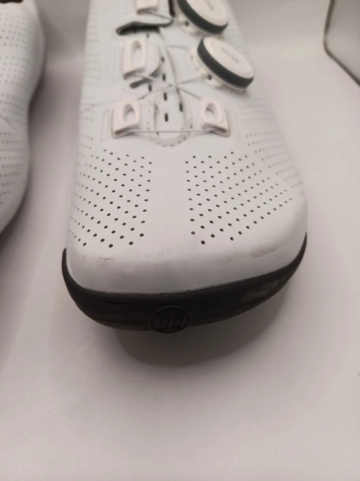 NUEVO BONT Ciclismo Riot 24 Zapatos de Ciclismo en Blanco Hombres Talla EU 43 US 9 Foto 4 de 4