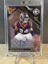 2022 Panini Limited Rookie Autos Derek Stingley Jr. #221 Silver /75 (AU, RC) 🔥
