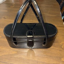 Vintage Stylemark Oval Patent Leather Purse