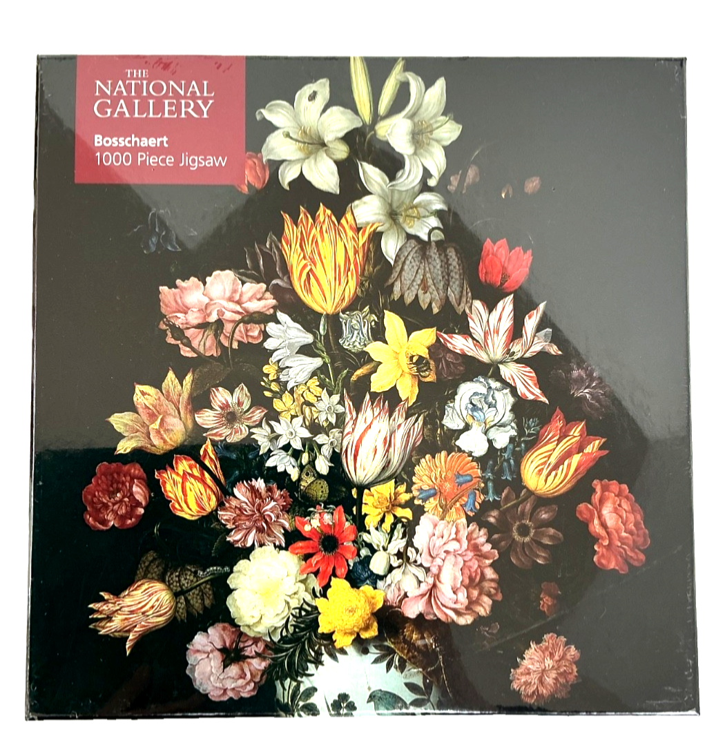 The National Gallery: A Still Life of Flowers: Bosschaert 1,000 Piece Jigsaw NEW